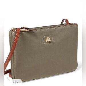 Ralph Lauren Nylon Tara Cross-Body Bag